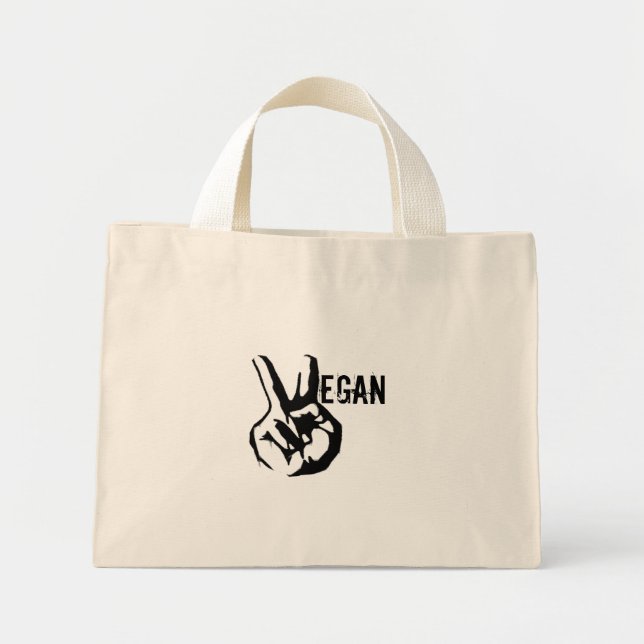 Sac fourre-tout de paix de Vegan (Devant)