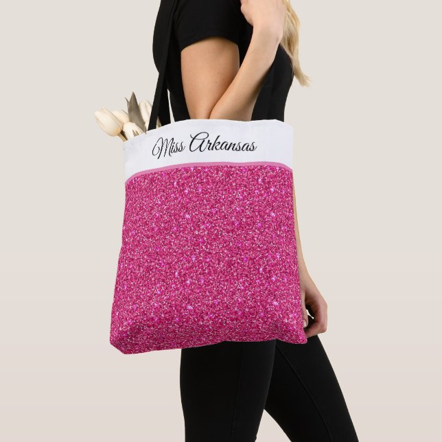 Sac fourre-tout de Parties scintillant de Miss Ame (De près)