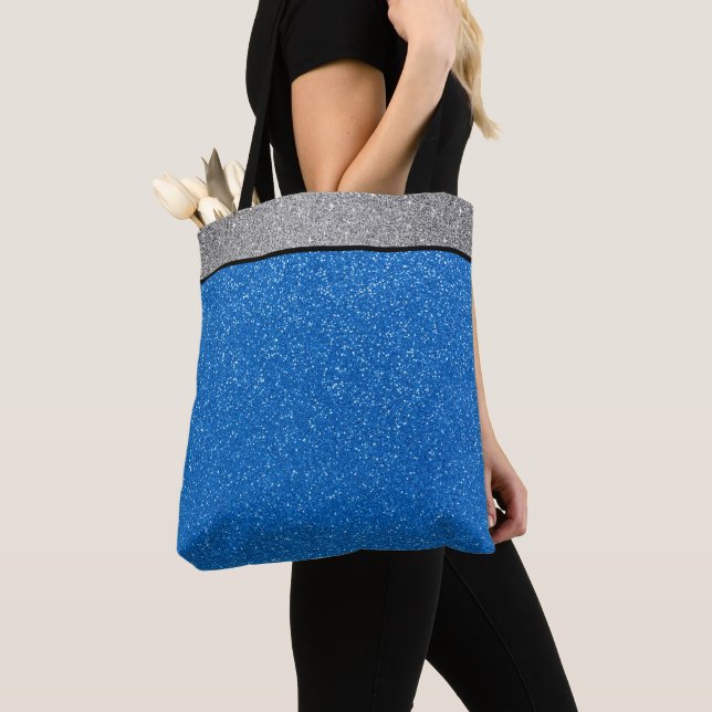 Sac fourre-tout de Parties scintillant de Miss Ame (De près)