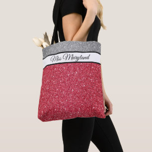 Sac fourre-tout de Parties scintillant de Miss Ame
