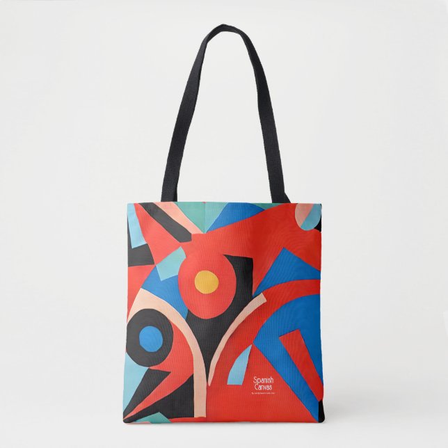 Sac fourre-tout de peinture avant-gardiste (Devant)