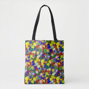 Sac fourre-tout de perles de face primaires-ALLOVE