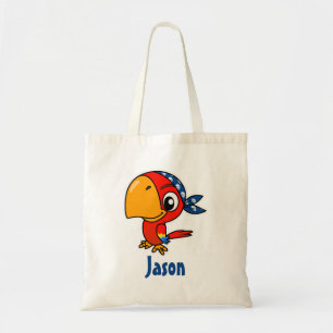 Sac fourre-tout de perroquet pirate Cute kawaii