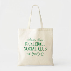Sac fourre-tout de Pickleball en Vert & Blanc