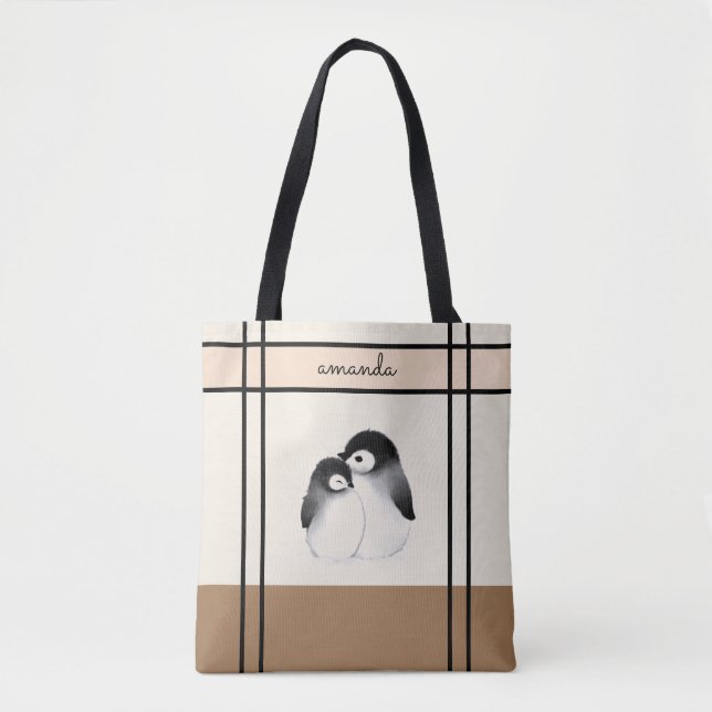 Sac fourre-tout de pingouin (Devant)