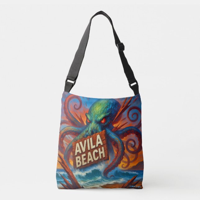 Sac fourre-tout de plage d'Avila. (Devant)