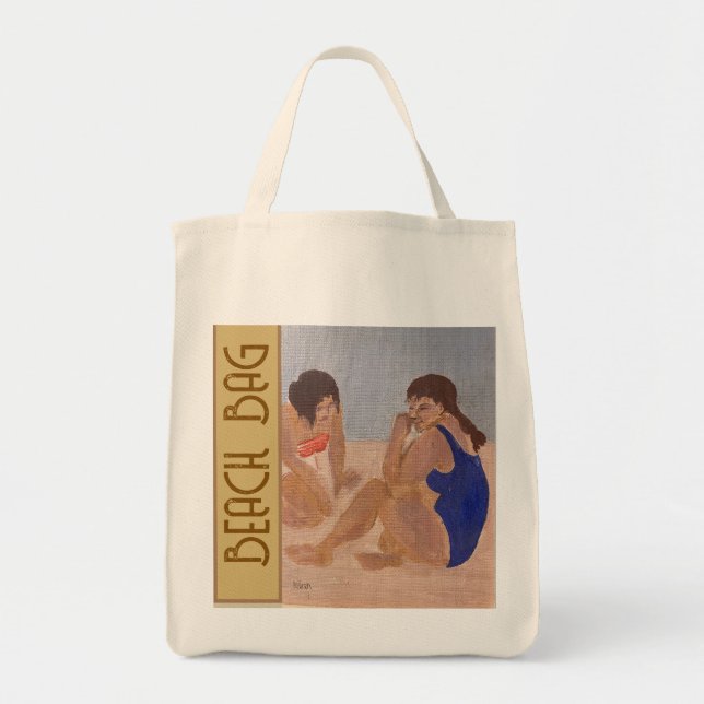 Sac fourre-tout de plage des baigneurs (Devant)