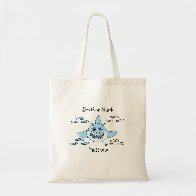 Sac fourre-tout de plage personnalisé Brother Shar (Devant)