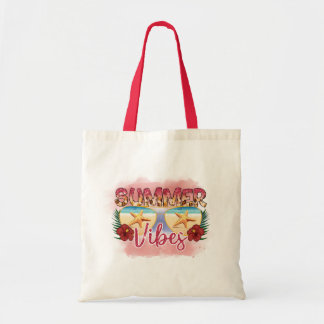 Sac fourre-tout de plage Summer Vibes | Bonjour ét