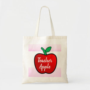 Sac fourre-tout de pomme enseignant