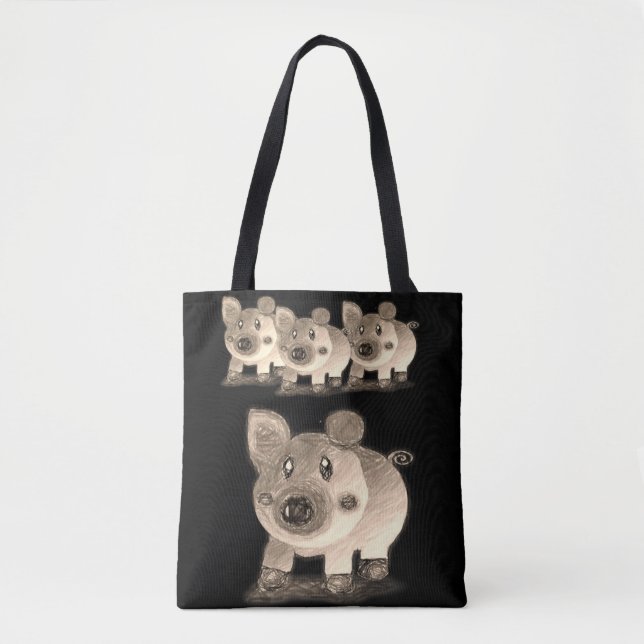 Sac fourre-tout de porc (Devant)