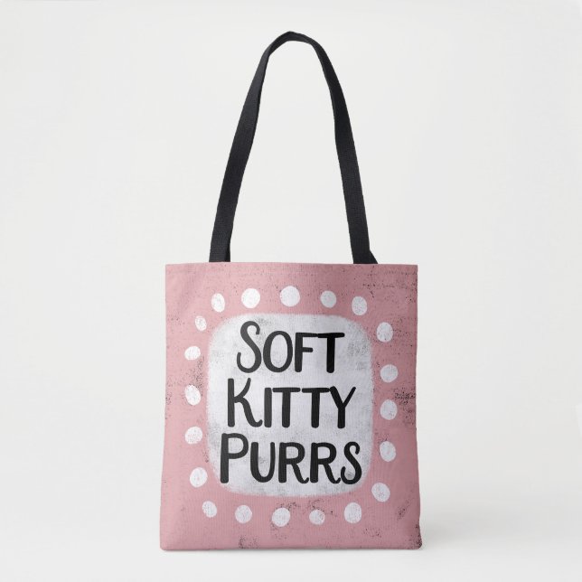 Sac fourre-tout de purres doux Kitty (Devant)