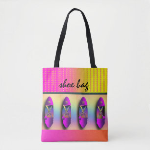 Sac fourre-tout de sac à chaussures mignonne