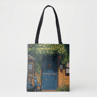 Sac fourre-tout de sérénité d'été, Illustration