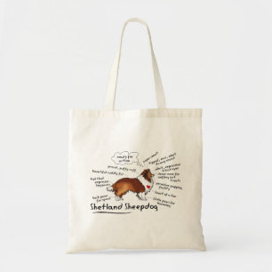 sac fourre-tout de Shetland Sheepdog