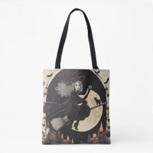 Sac fourre-tout de sorcière magnifique