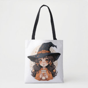 Sac fourre-tout de sorcière mignonne Salle esthé
