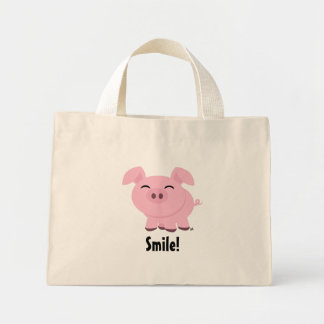 Sac fourre-tout de sourire aux cochons