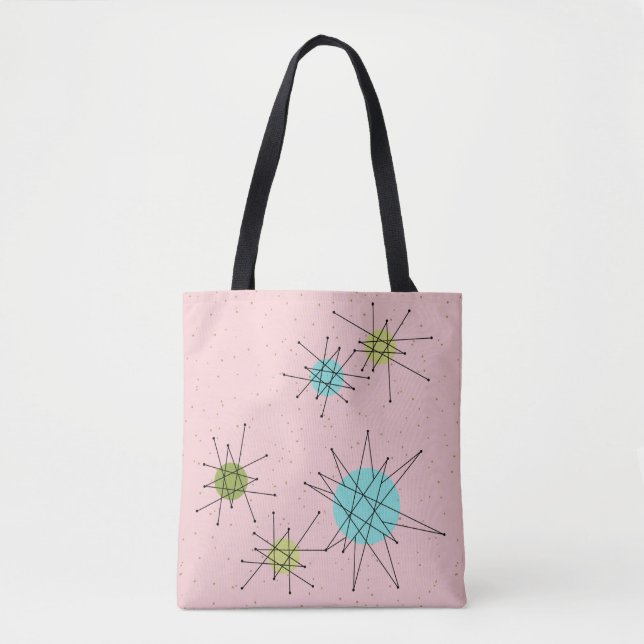 Sac fourre-tout de Starburs atomiques rose (Devant)