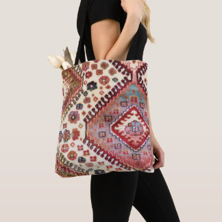 Sac fourre-tout de tapis turc Vintage imprimé