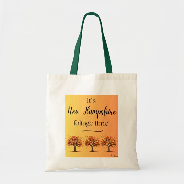 SAC FOURRE-TOUT de temps feuillage du New Hampshir (Devant)