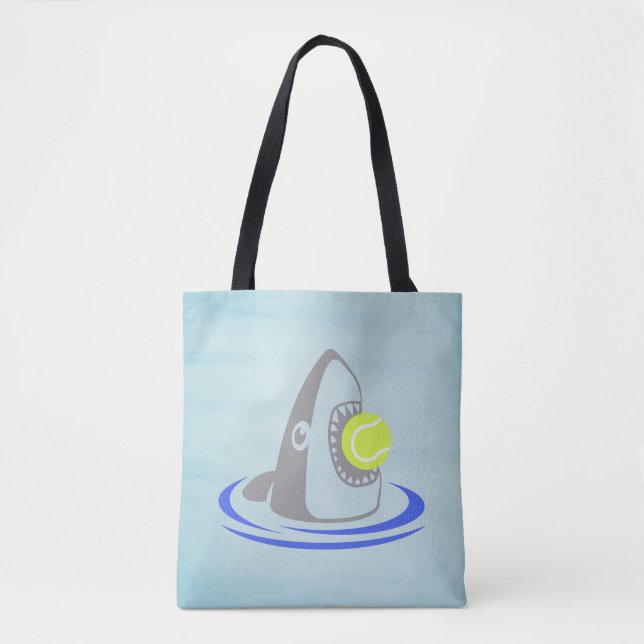 Sac fourre-tout de tennis de requin (Devant)