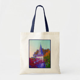 sac fourre-tout de toile budgétaire 'Autumn Steepl