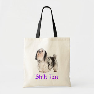 Sac fourre-tout de toile de plage Shih Tzu Puppy