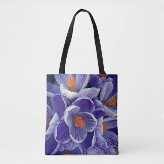 Sac fourre-tout de Tulipe pourpre