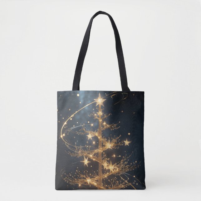 Sac fourre-tout de vacances glamour Golden Tree (Devant)