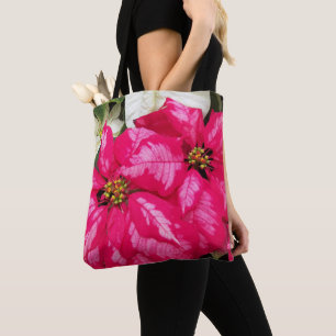 Sac fourre-tout de vacances Rose Varié Poinsettia