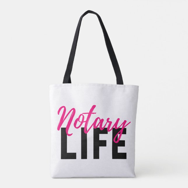 Sac fourre-tout de vie notaire (Dos)