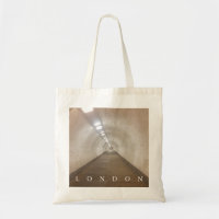 Sac fourre-tout de vue du tunnel de pied Greenwich