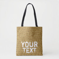 Sac fourre-tout d'effet "Paille tissée" personnali