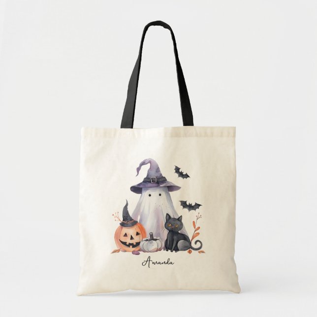 Sac fourre-tout d'épaule de l'Halloween ou de l'ép (Devant)