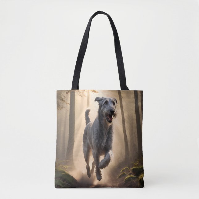 Sac fourre-tout d'épaule élégant de Wolfhound irla (Devant)