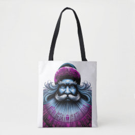 Sac fourre-tout d'épaule Père Noël moderne