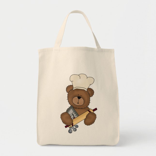 Sac fourre-tout d'épicerie Baking Bear (Devant)