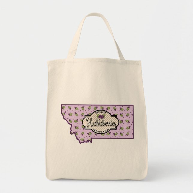 Sac fourre-tout d'épicerie Montana Huckleberry (Devant)