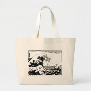 Sac fourre-tout d'équipage BHS avec motif de vague