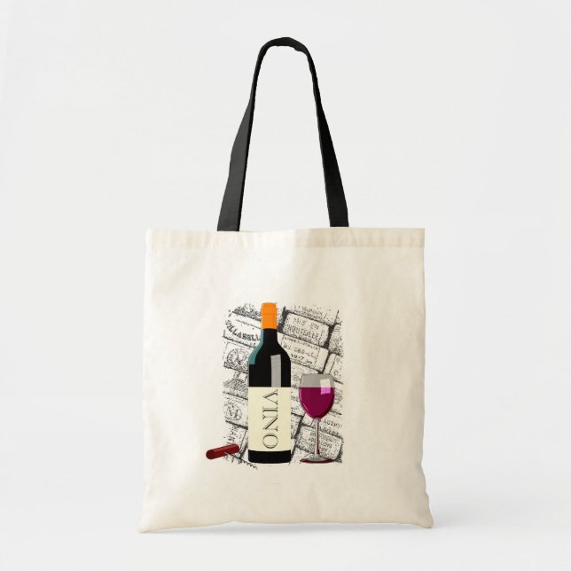 Sac fourre-tout des amateurs de vin (Devant)