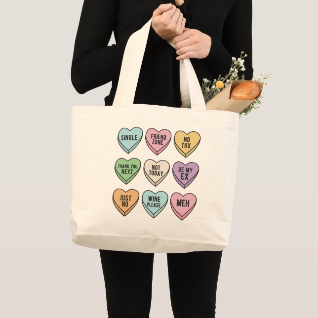 Sac fourre-tout des bonbons de la Saint Valentin (Devant (produit))