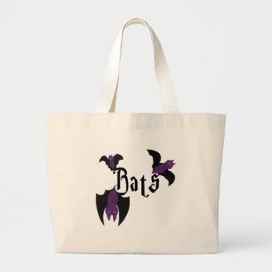 Sac fourre-tout des chauves-souris d'Halloween