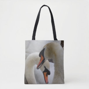 Sac fourre-tout des cygnes blancs