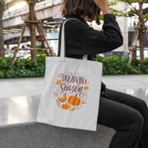 Sac fourre-tout des devis de la saison Citrouille 