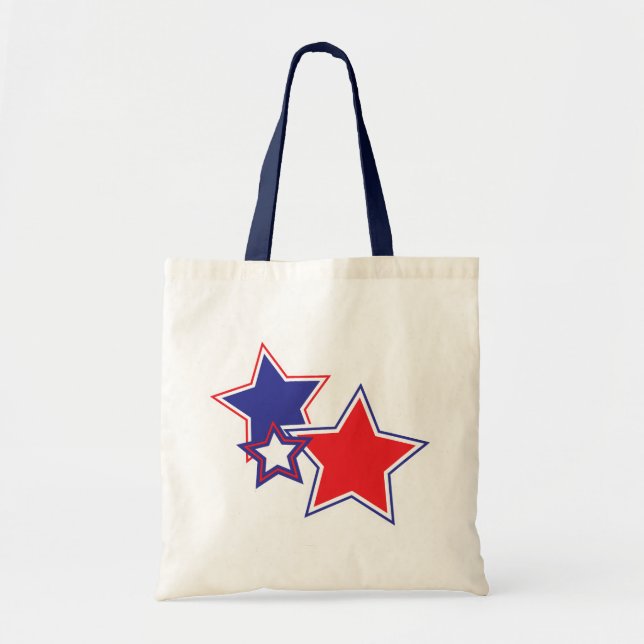 Sac fourre-tout des étoiles patriotiques (Devant)