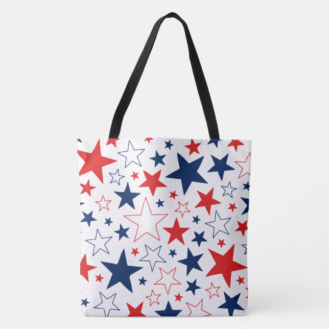 Sac fourre-tout des étoiles patriotiques (Devant)