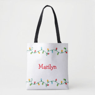 Sac fourre-tout des lumières de Noël #HolidayZ