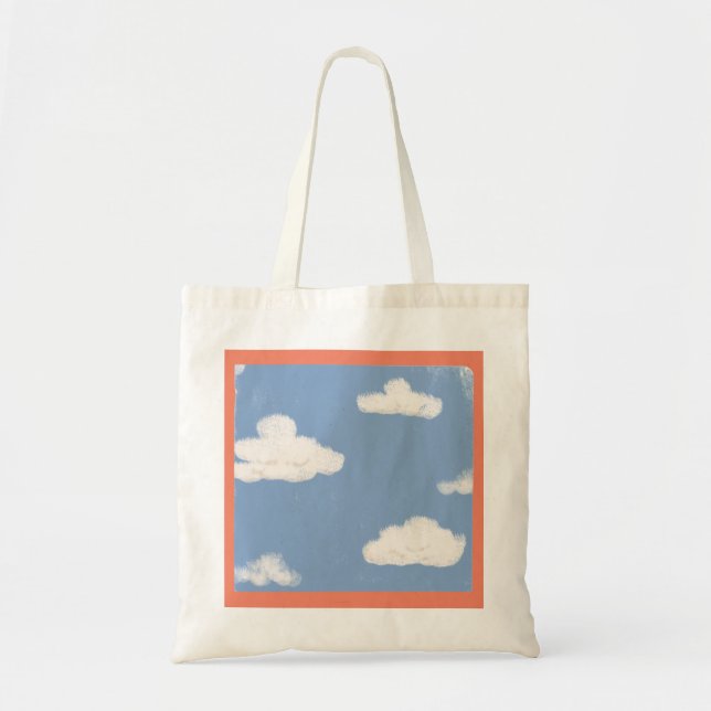 Sac fourre-tout des nuages fluides Blue Sky (Devant)