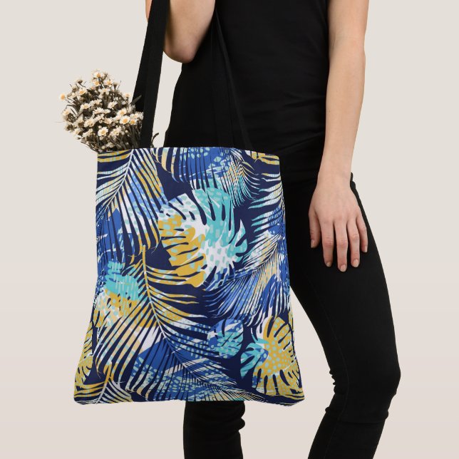 Sac fourre-tout des palmes tropicales (De près)